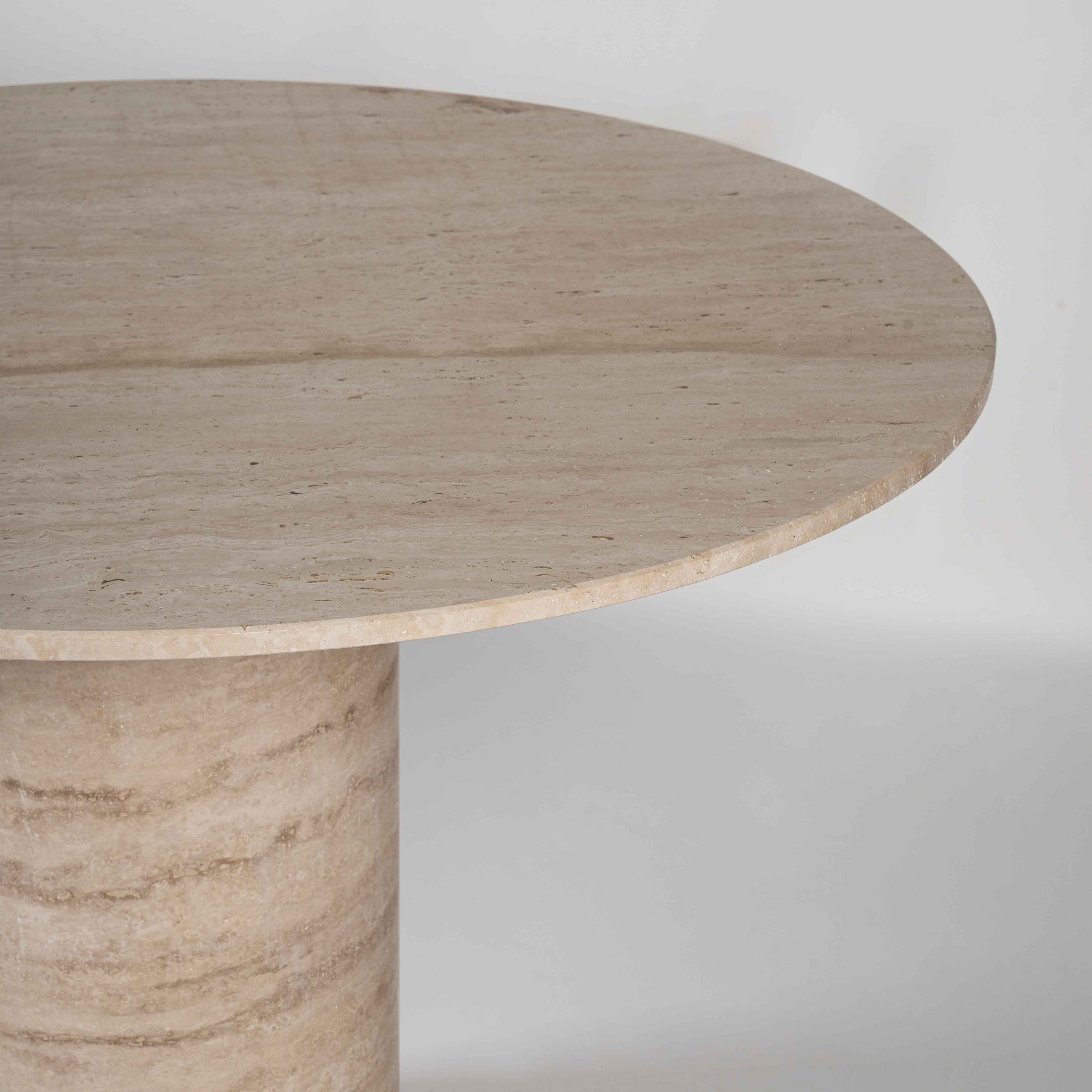 Orka Traverten Yemek Masası