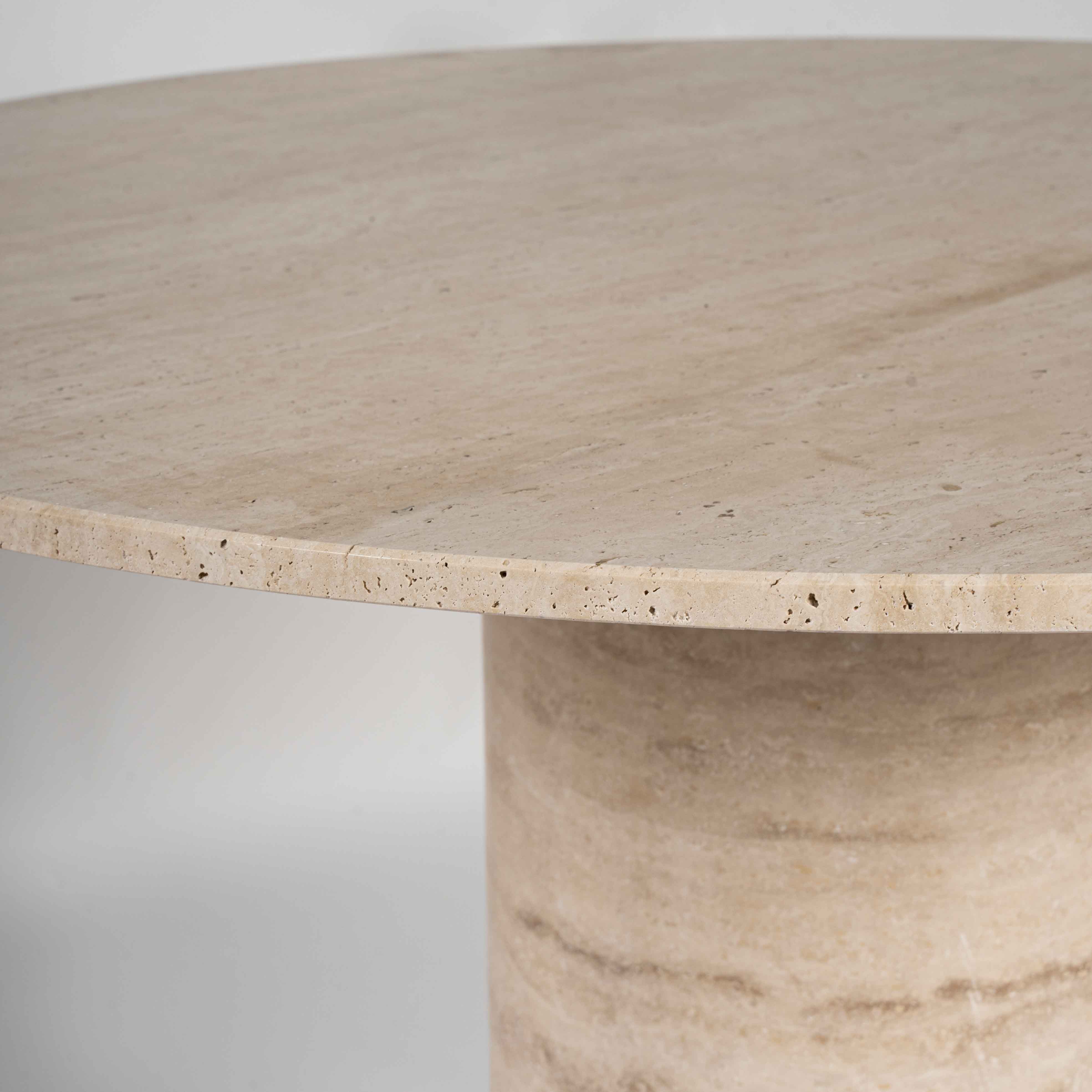 Orka Traverten Yemek Masası