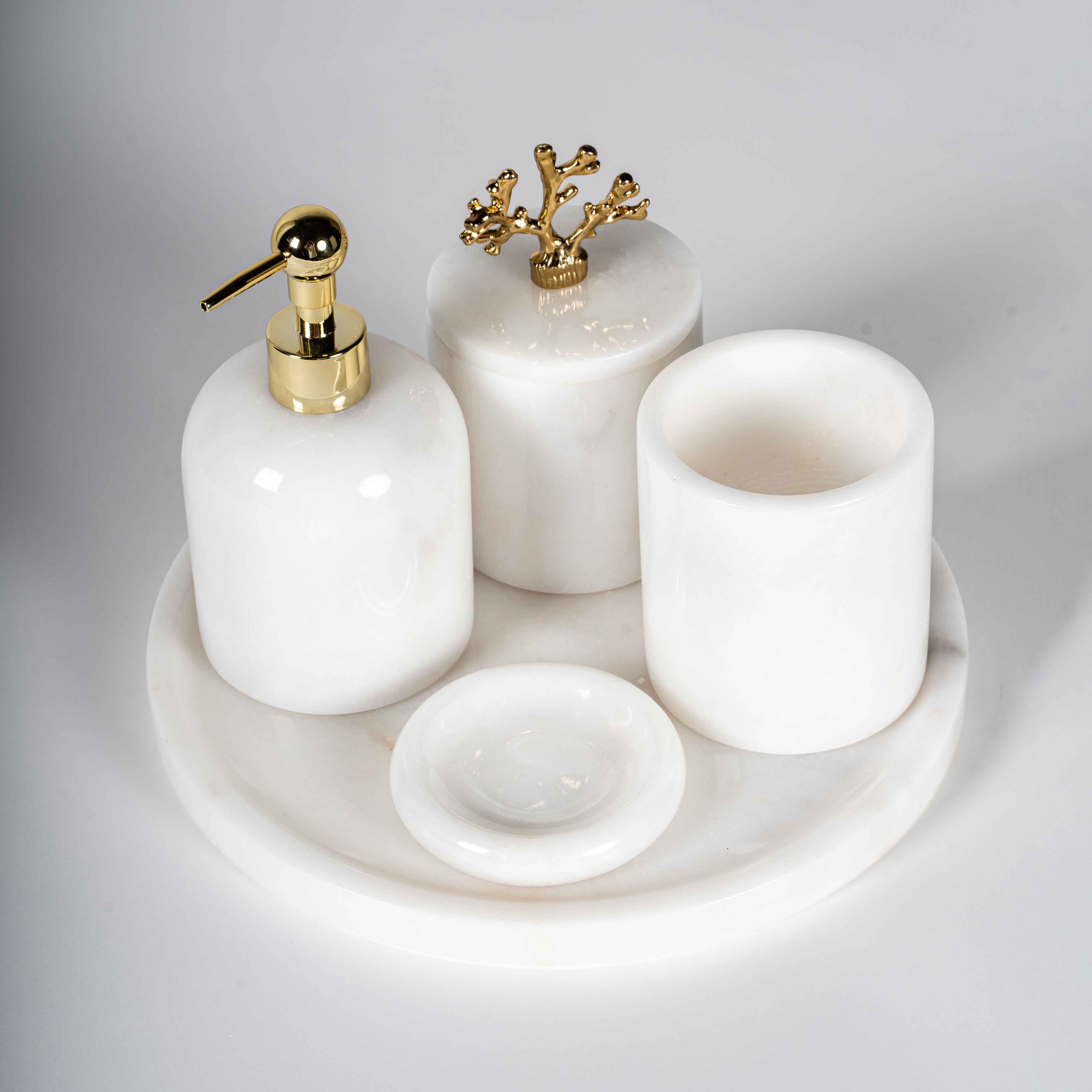 Marina Mermer Banyo Seti