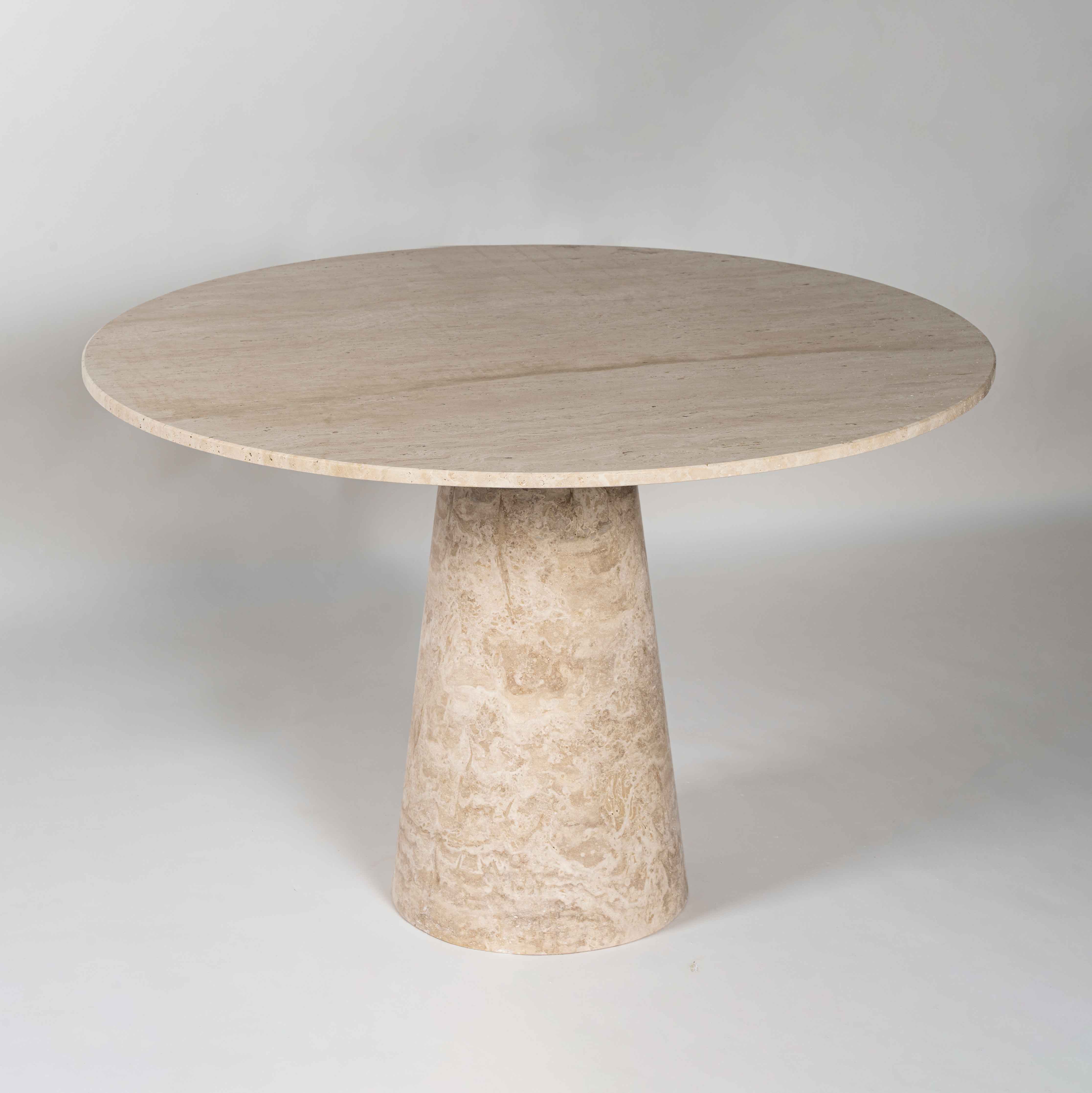 Vareon Traverten Yemek Masası