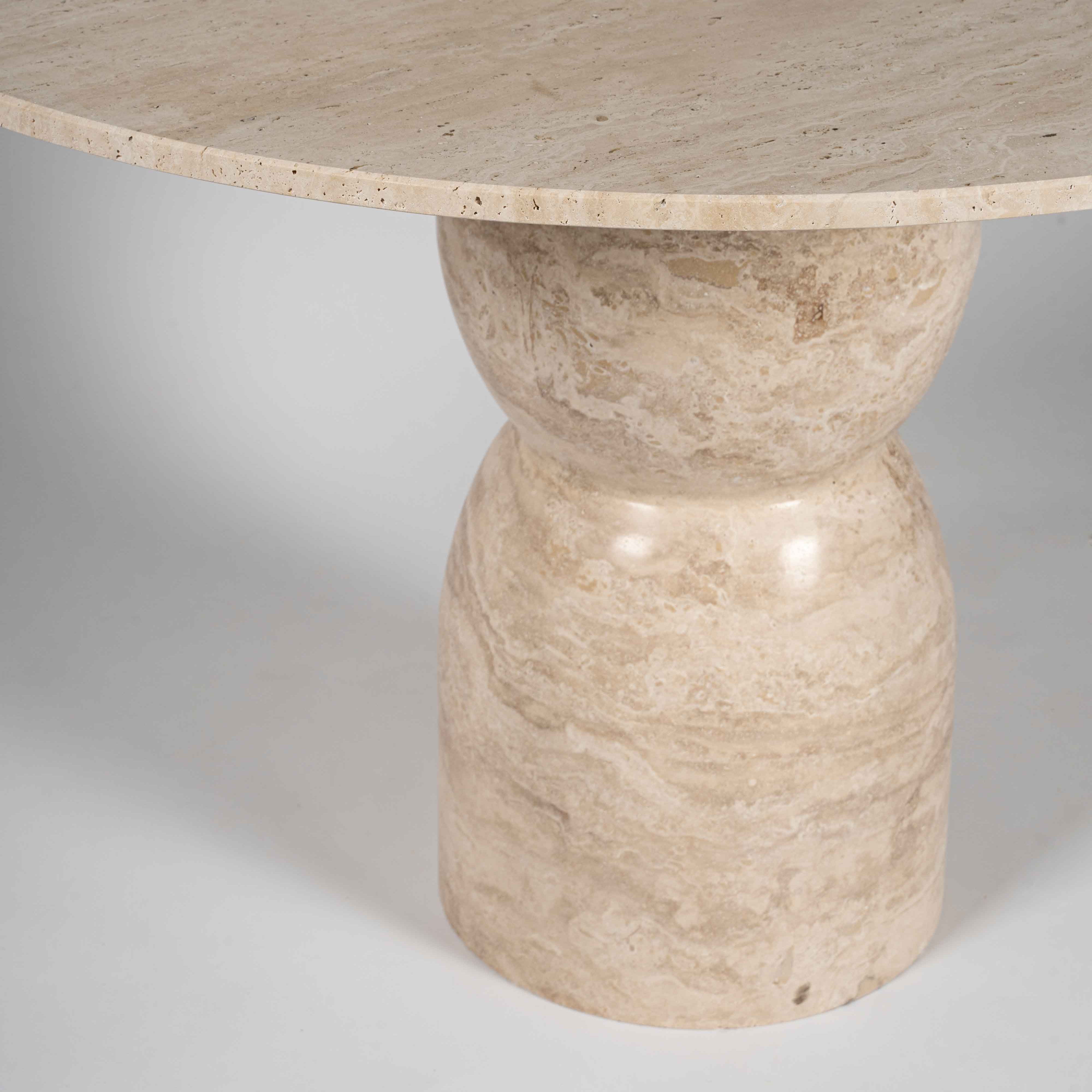 Lunaterra Traverten Yemek Masası