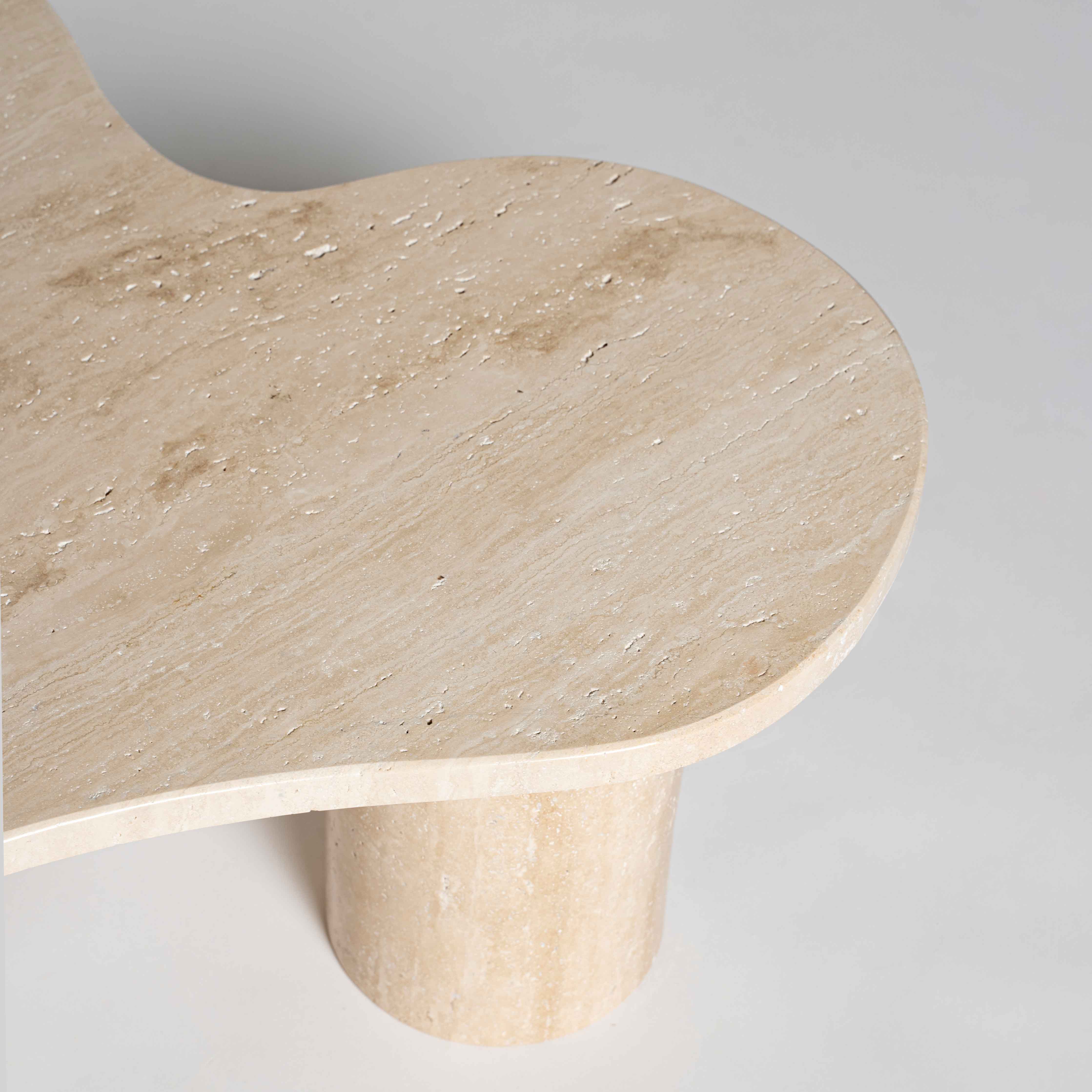 Solna Traverten Orta Sehpa