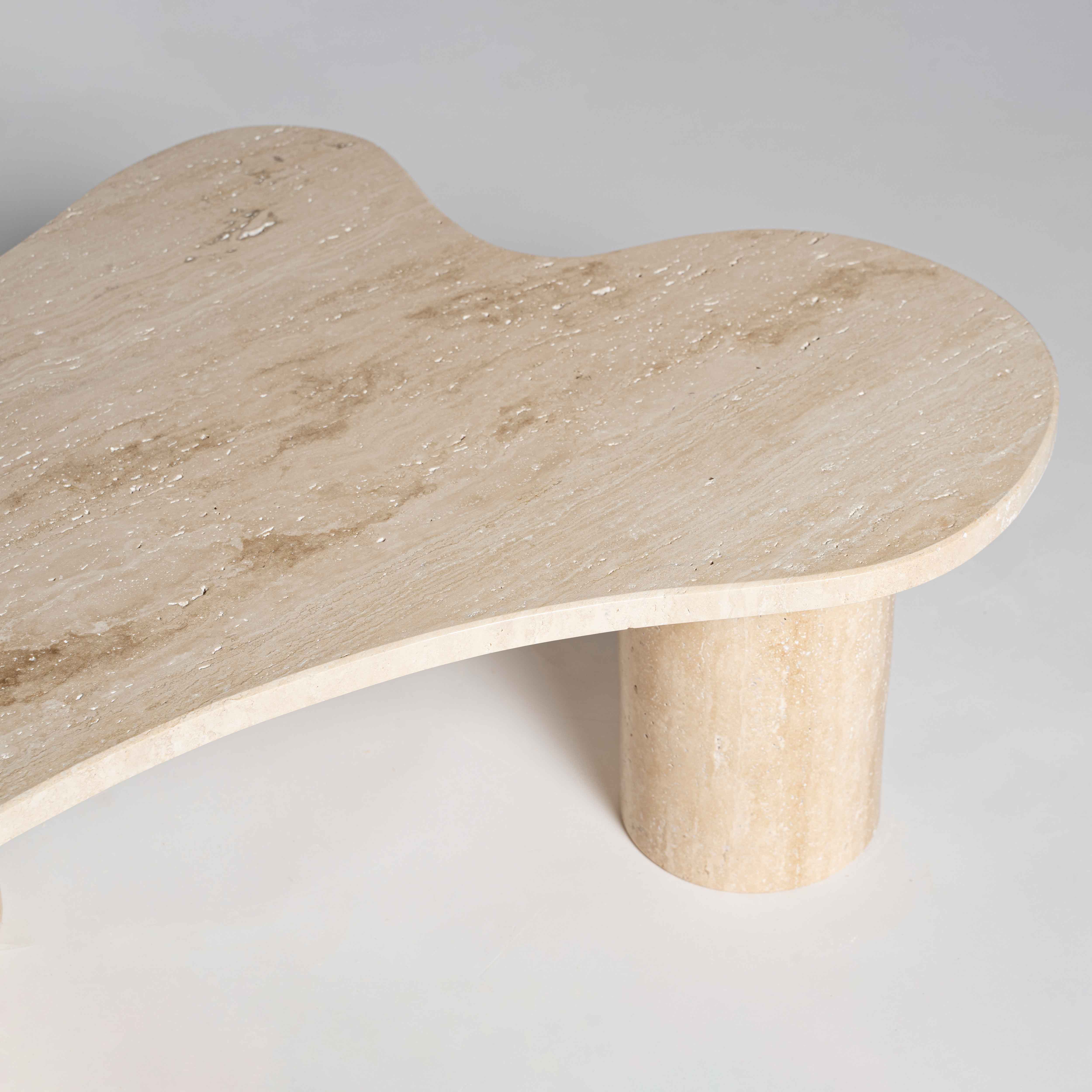 Solna Traverten Orta Sehpa