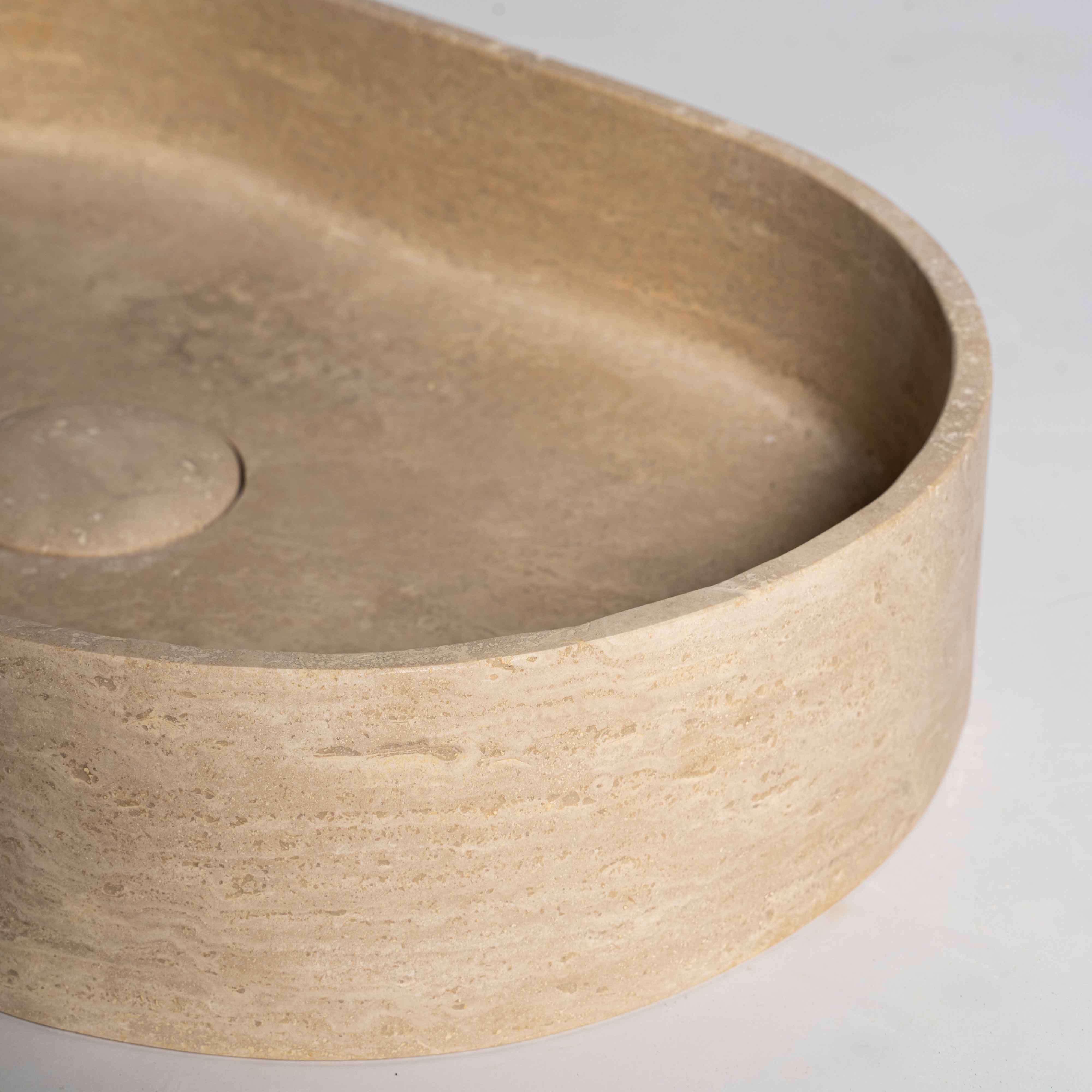 Terra - Traverten Mermer Lavabo – Evye