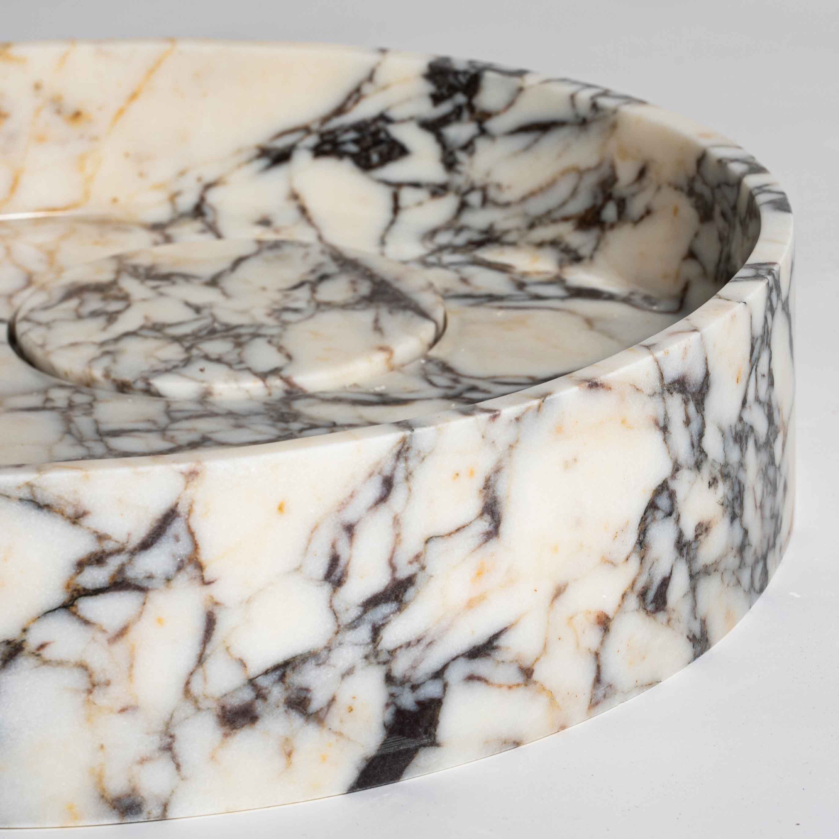 Violae - Calacatta Viola Mermer Lavabo – Evye