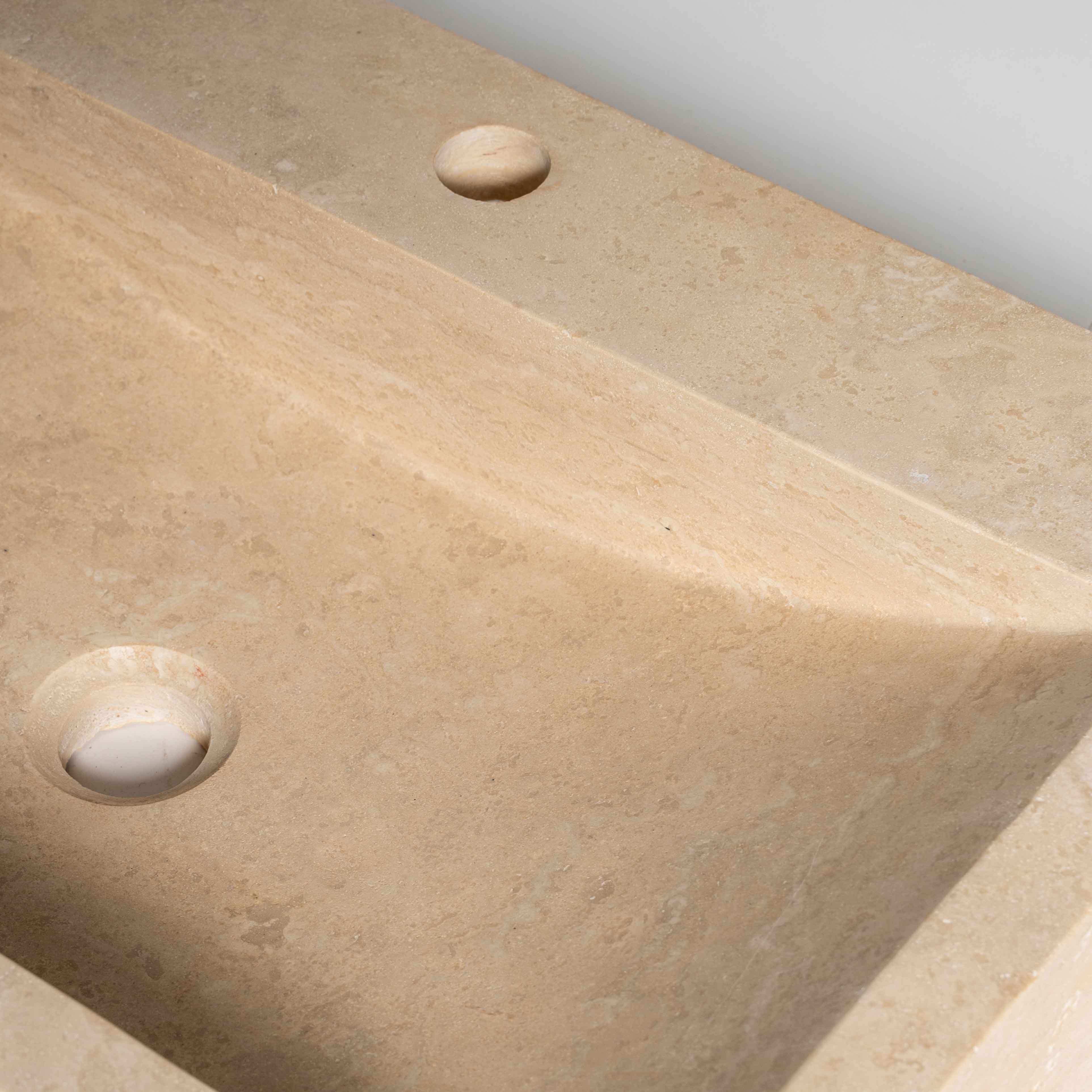 Suno - Traverten Mermer Lavabo – Evye