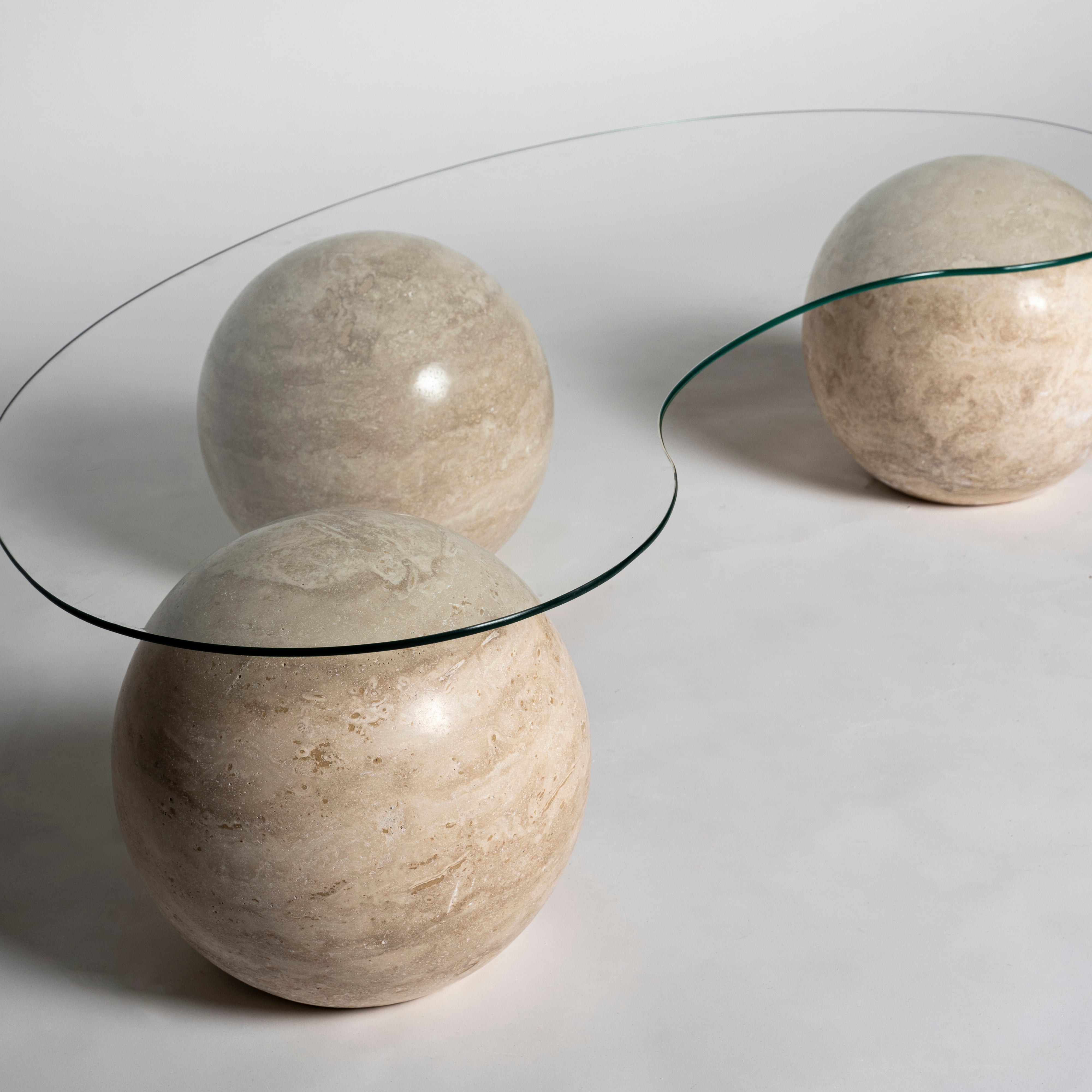 Orba - Traverten Orta Sehpa