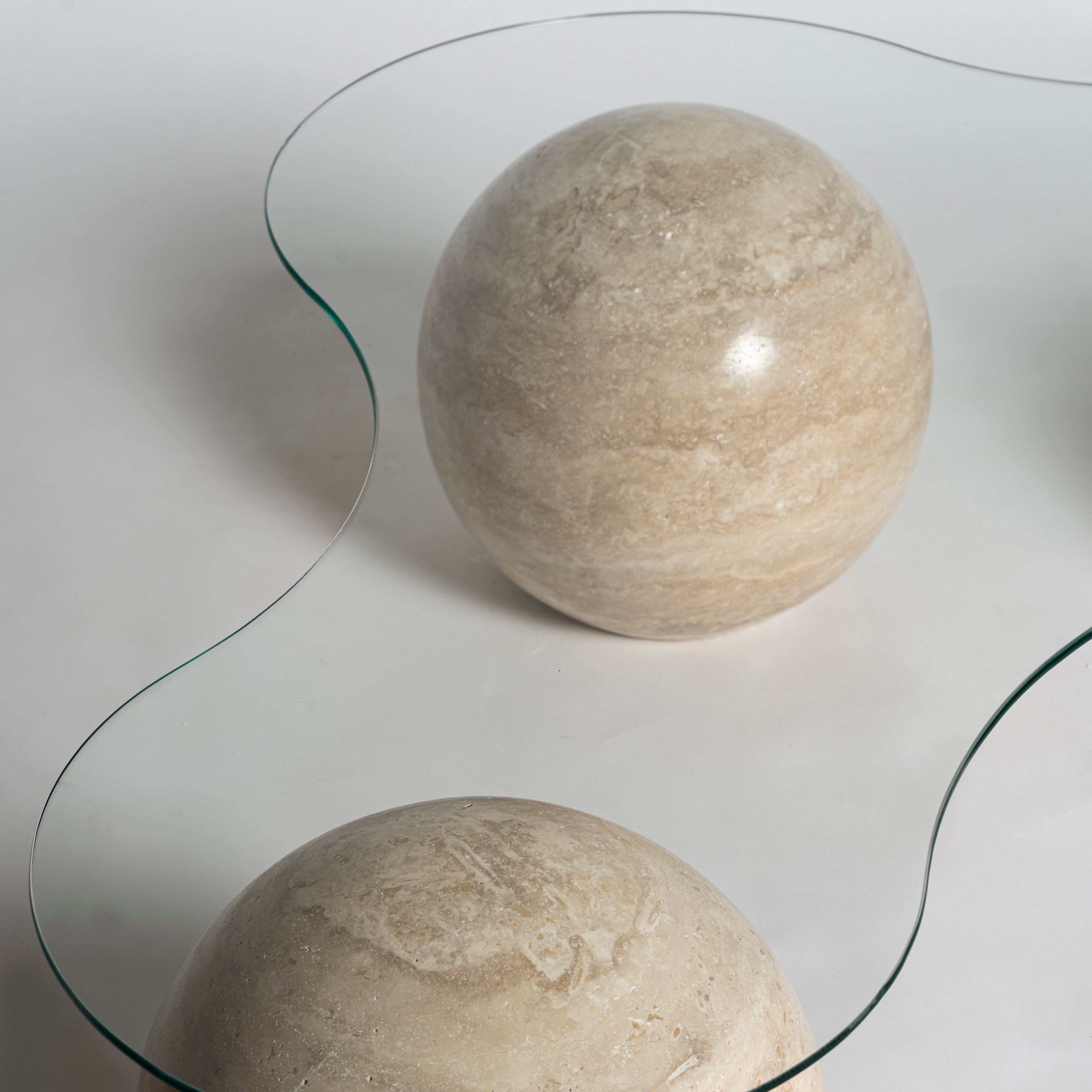 Terra - Traverten Orta Sehpa