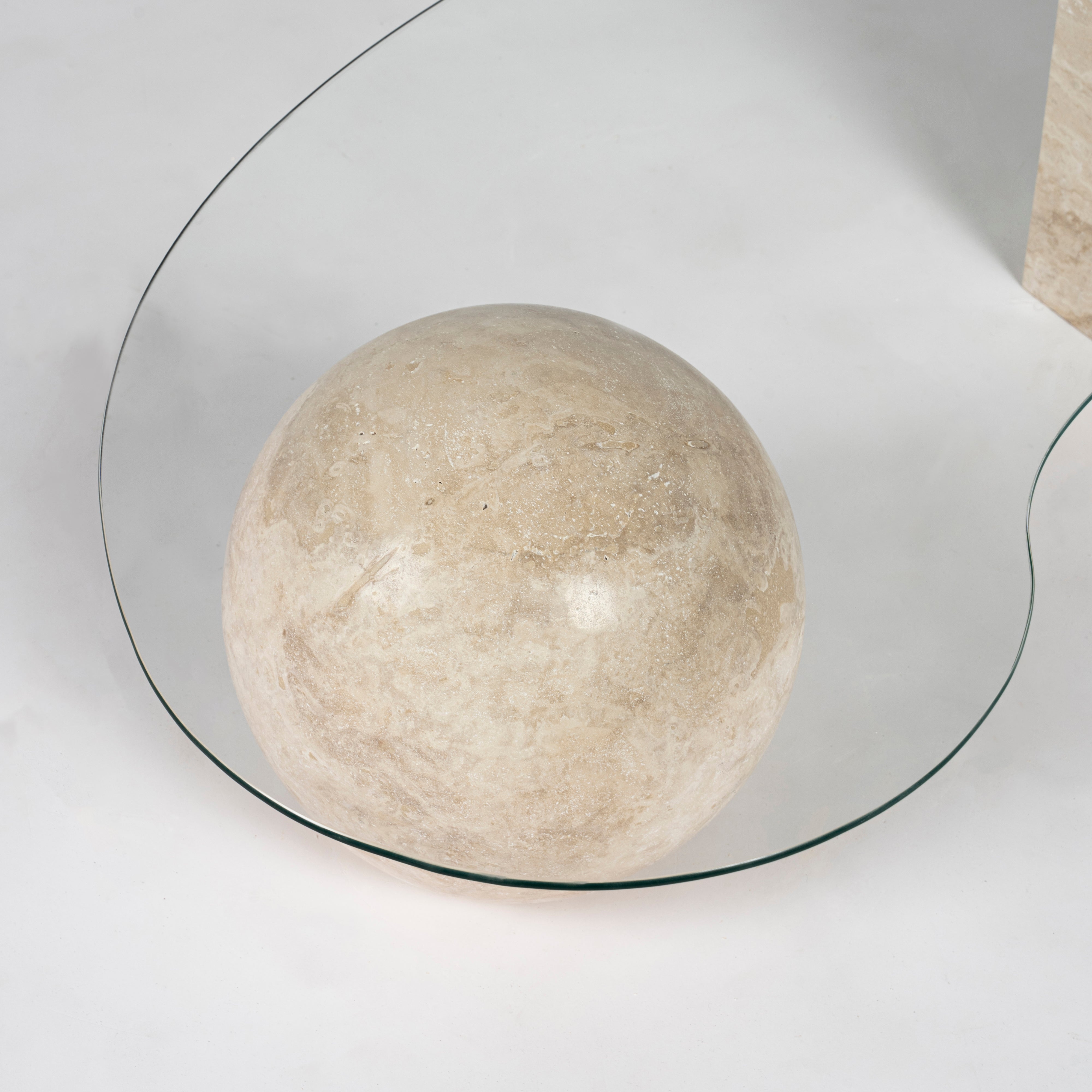 Mira - Traverten Orta Sehpa