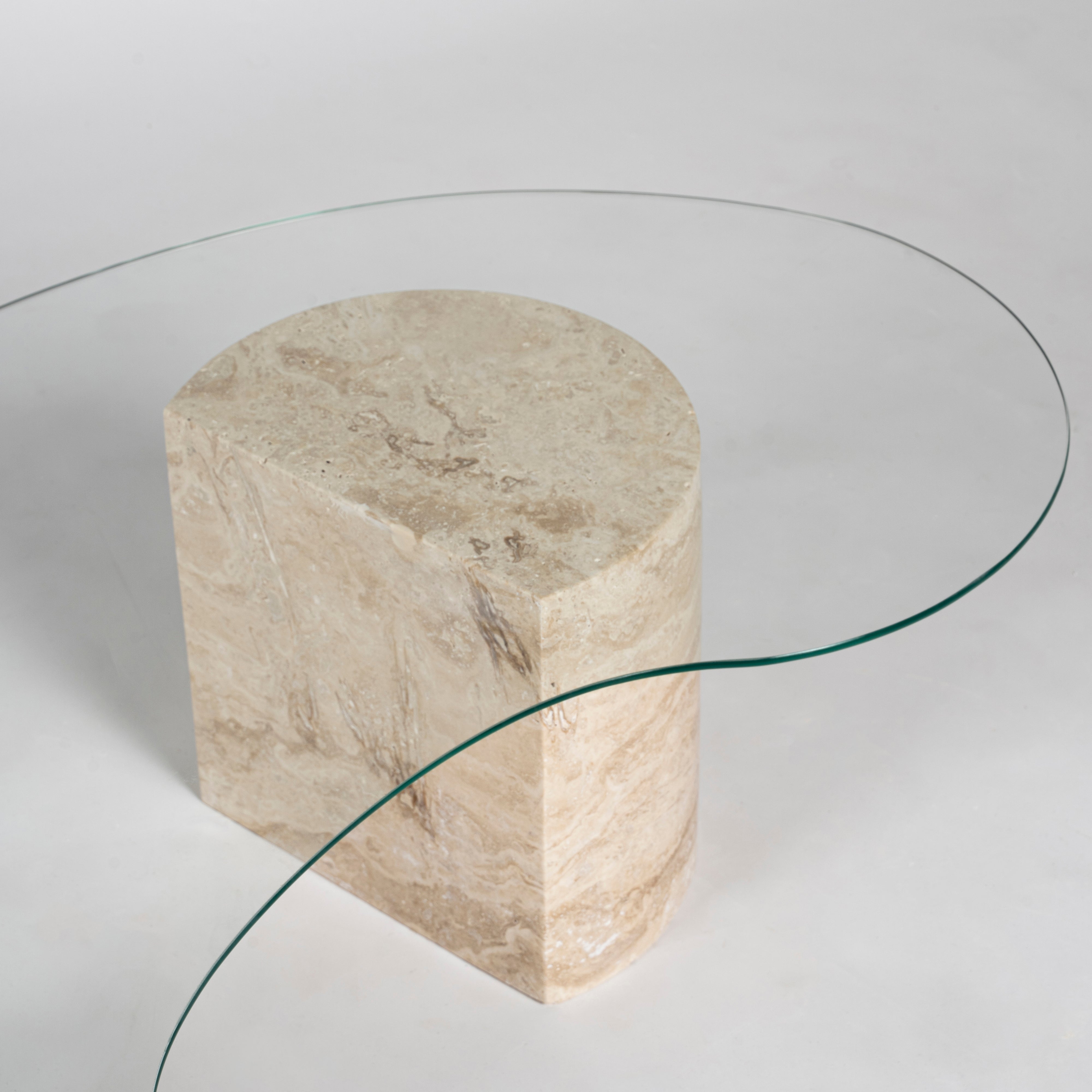 Mira - Traverten Orta Sehpa