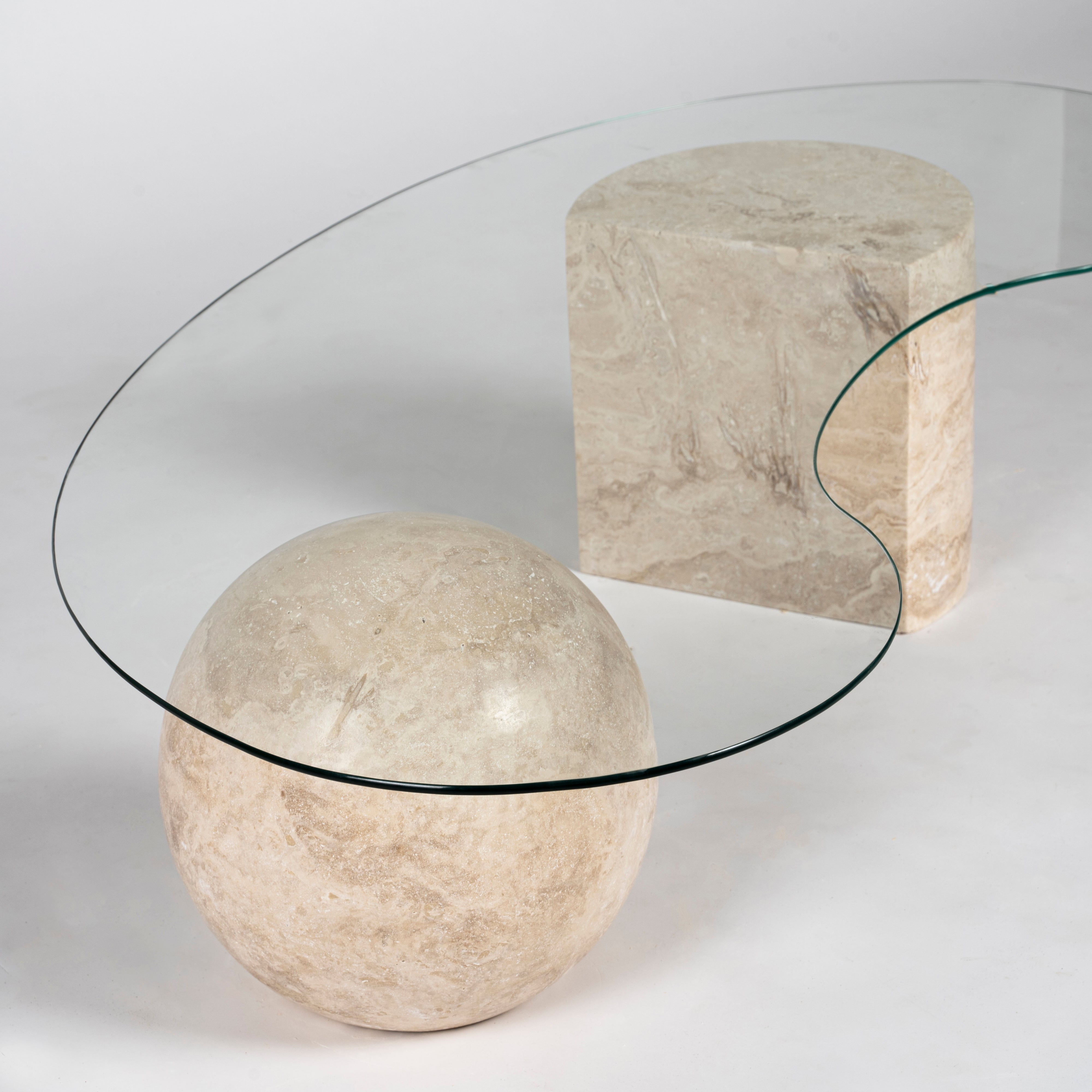 Mira - Traverten Orta Sehpa