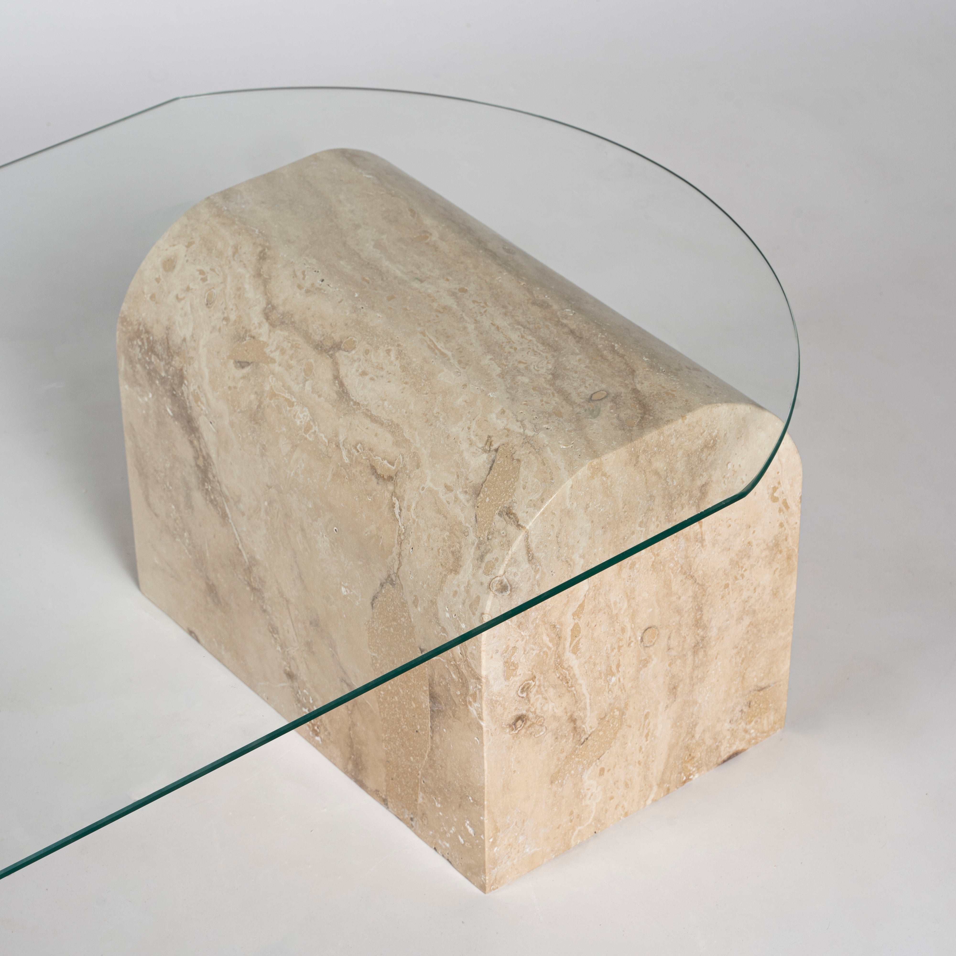 Cava - Traverten Orta Sehpa