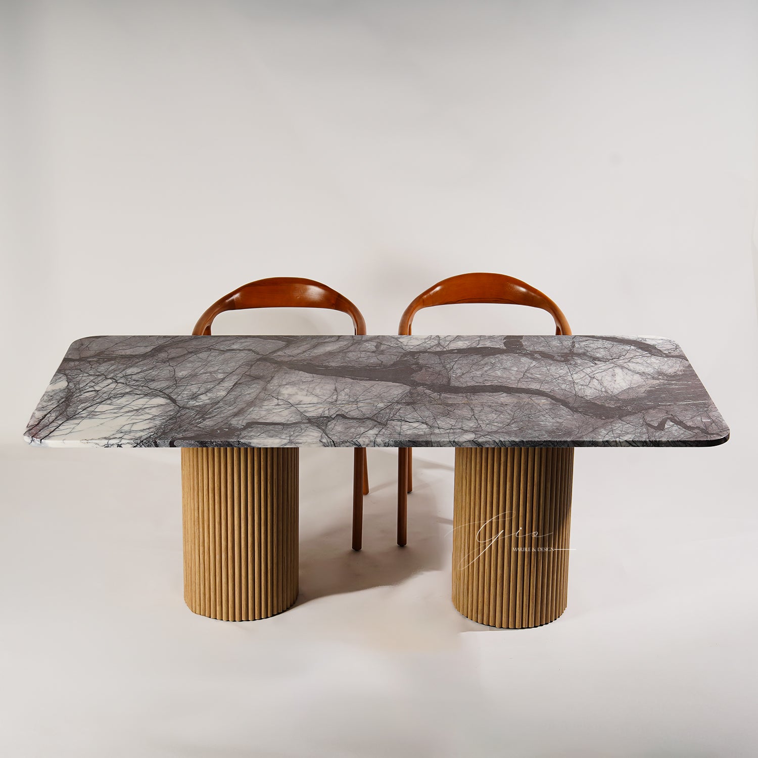 Aqua Mermer Yemek Masa