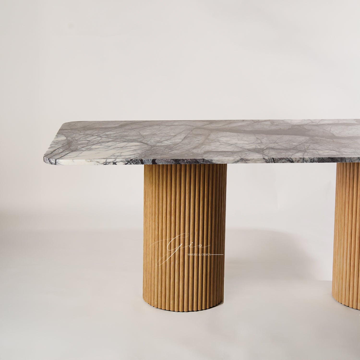 Aqua Mermer Yemek Masa