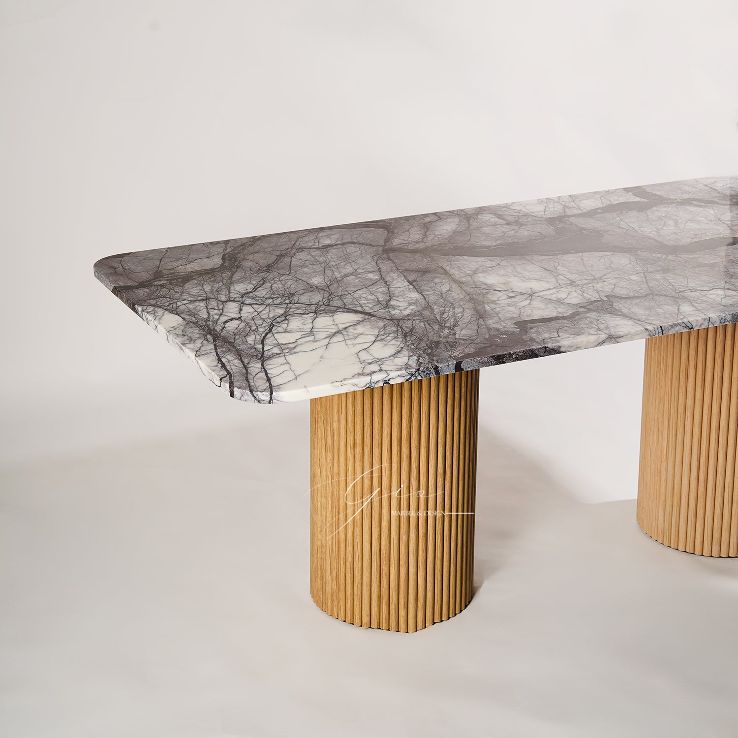 Aqua Mermer Yemek Masa