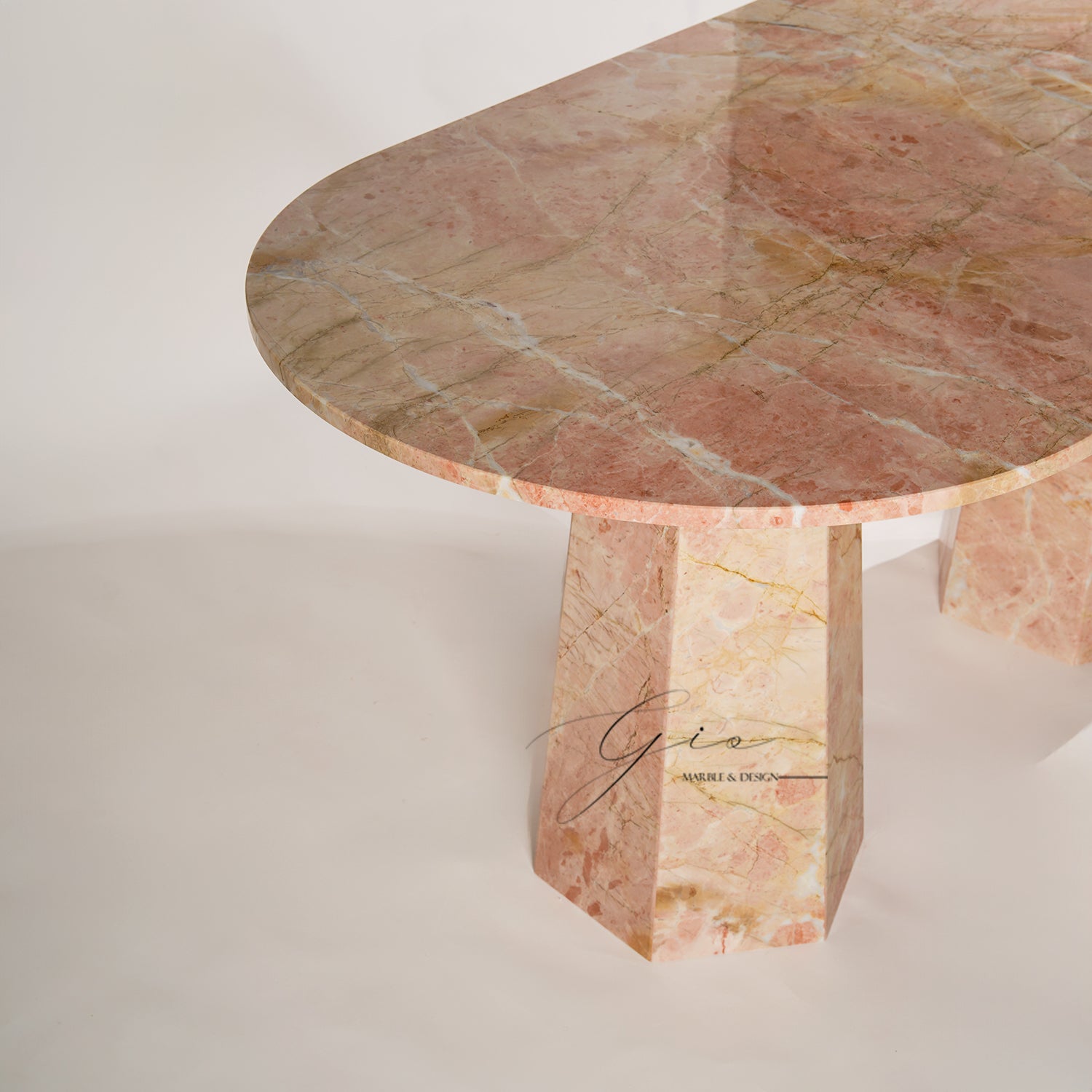 Fioren Mermer Yemek Masası