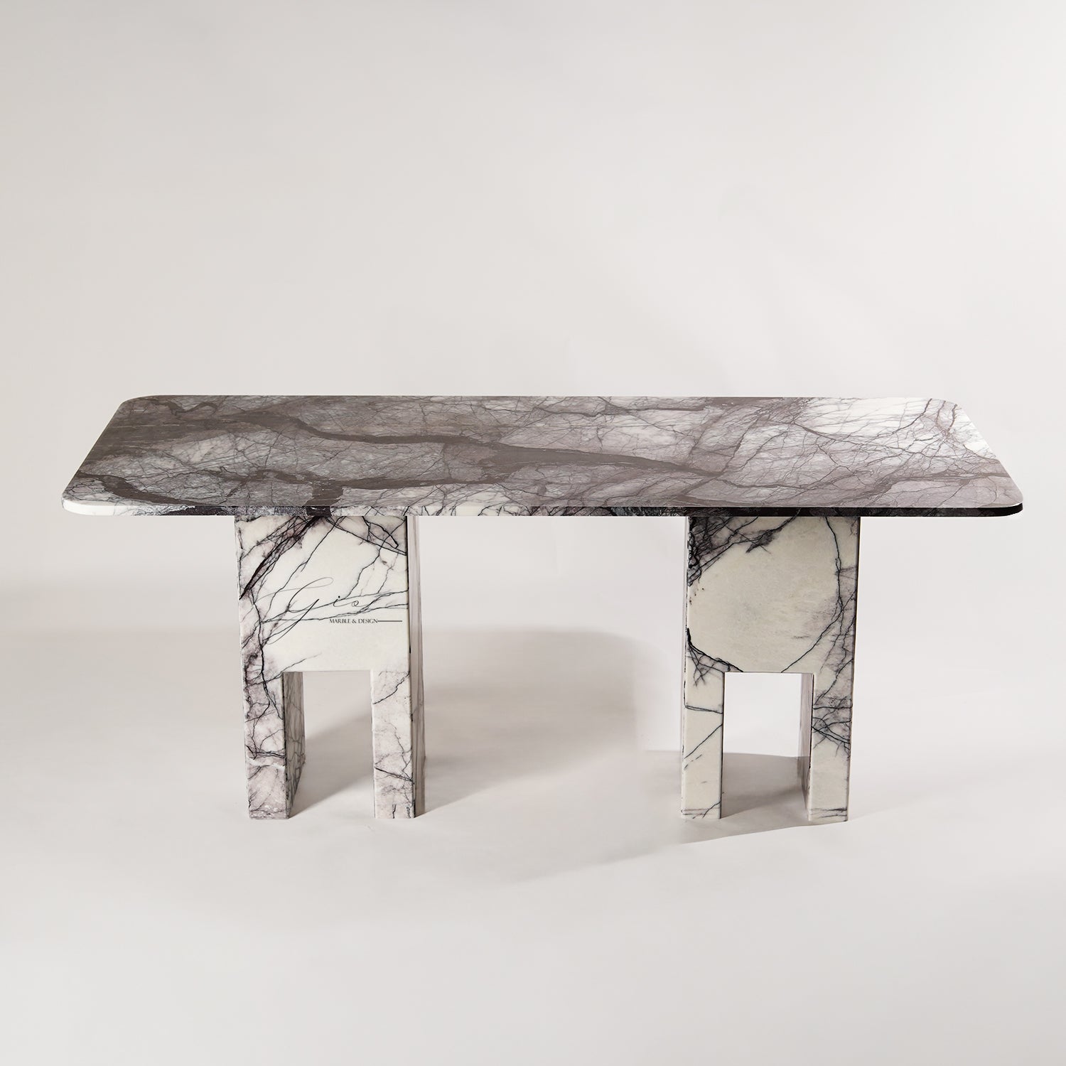 Morven Mermer Yemek Masası