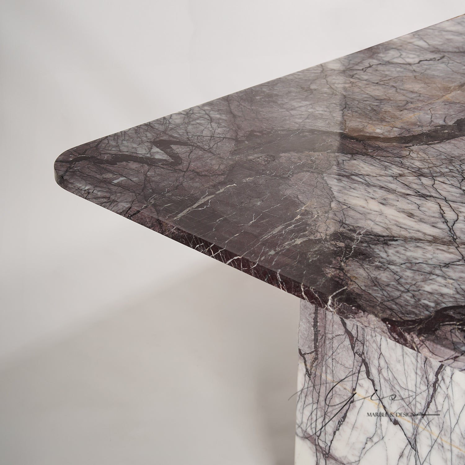 Morven Mermer Yemek Masası