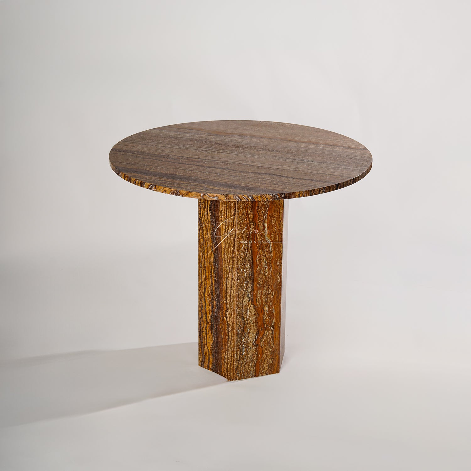 Olivan Mermer Yemek Masası